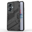 Case for Oppo Reno 11F 5G, Military kickstand, black