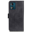 Flip case for Motorola Moto E13, Wallet, black