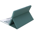 Case + keyboard Samsung Galaxy Tab A8 10.5 X200 / X205, Touchpad, dark green
