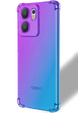 Case for Oppo Reno 13F / Oppo Reno 13FS, Gradient Dropproof, Purple / blue