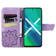 Flip case for Realme 11 Pro / 11 Pro +, Butterfly, purple
