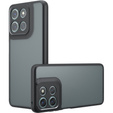 Case for Xiaomi Redmi 15 5G / 4G, with camera protection, transparent with black sides