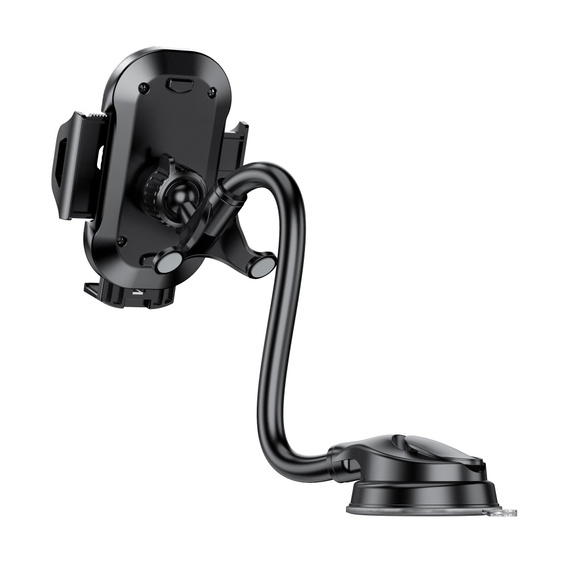 XO C85 car holder, black, with suction cup