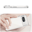 Case for Google Pixel 8, Fusion Hybrid, with camera protection, transparent