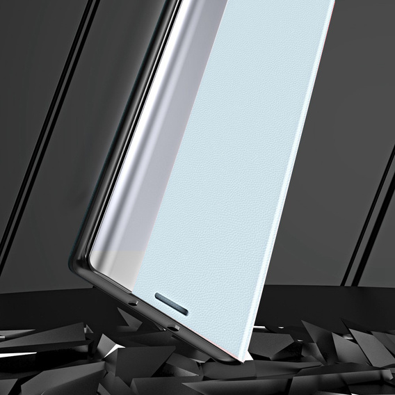 Flip case for Xiaomi Redmi 10C, Side Magnetic, light blue