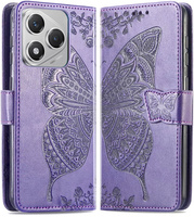 Flip case for Honor 400 Lite, Butterfly, purple