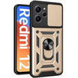 Case for Xiaomi Redmi 12, CamShield Slide, gold