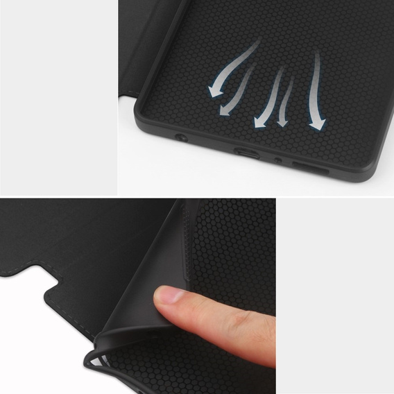Case for Samsung Galaxy Tab A9, Business Card, black