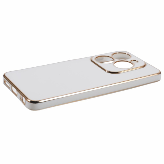 Case for Infinix Hot 40i, Glamour CamShield, white