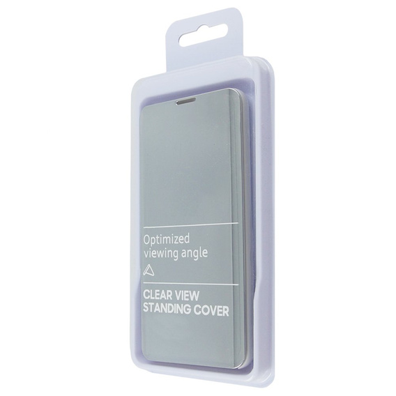 Case for Samsung Galaxy A32 5G, Clear View, silver