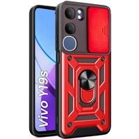Case for Vivo Y19s, CamShield Slide, red