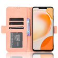Flip case for Huawei Nova Y91 4G, Card Slot, pink