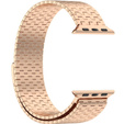 Steel Bracelet for Apple Watch 1/2/3/4/5/6/7/8/SE/ULTRA 42/44/45/49 MM - pink rose gold