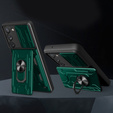 Armored case for Samsung Galaxy S23 Plus, Camera Slide Card Slot, green