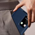 Flip case for Samsung Galaxy S25+ Plus, Smart View Wallet, blue