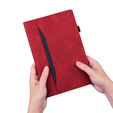 Case for Lenovo Tab M11, Classic, with space for stylus, red