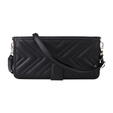 Crossbody Leather Wallet flip case for Oppo Reno 13 Pro 5G, black