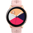 Silicone strap for 22mm Soft Hollowed-out, Pink