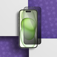 Shy Palm Privacy Tempered Glass for iPhone 15