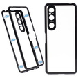 Case for Sony Xperia 1 V, Magnetic Dual Glass, black
