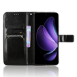 Flip case for Oppo Reno 13F / Oppo Reno 13FS, Crazy Horse Wallet, black