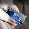 Waterproof case for Samsung Galaxy S25 Ultra, Redpepper, for MagSafe, blue