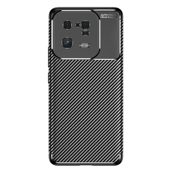 Case for Xiaomi 13 Pro, Carbon Gel, black