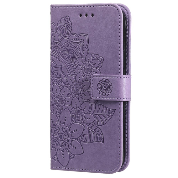 Flip case for Xiaomi Redmi Note 13 5G, Mandala, purple