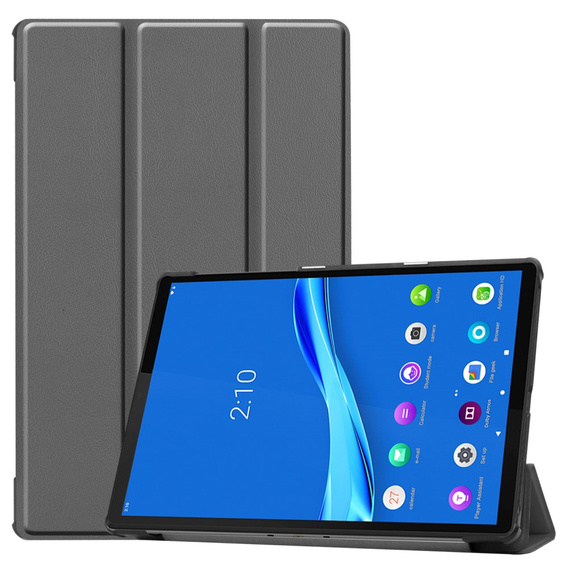 Case for Lenovo Tab M10 Plus TB-X606F, Smartcase, grey