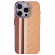 MagSafe's iPhone 15 Pro Case, Carbon Fiber, yellow
