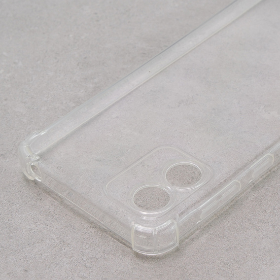 Case for Motorola Moto E13, Dropproof, transparent