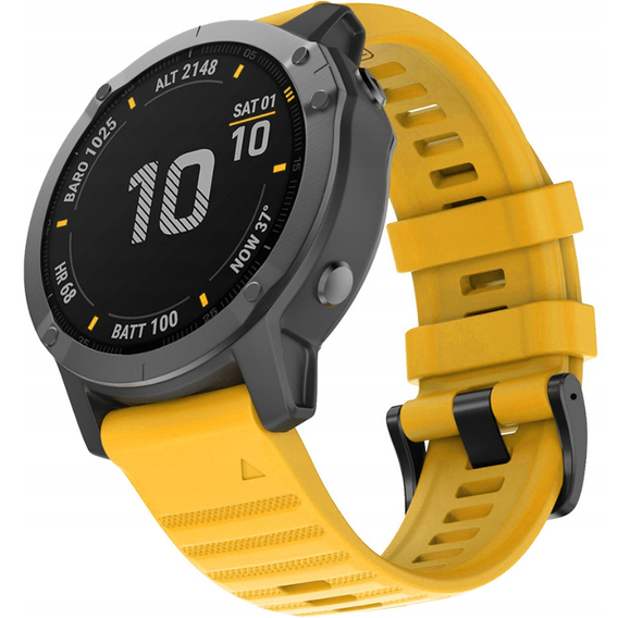 QuickFit Silicone Strap for Garmin Fenix 26mm