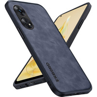 Case for OPPO Reno8 T 4G, ERBORD Business, with metal plate for car mounts, blue