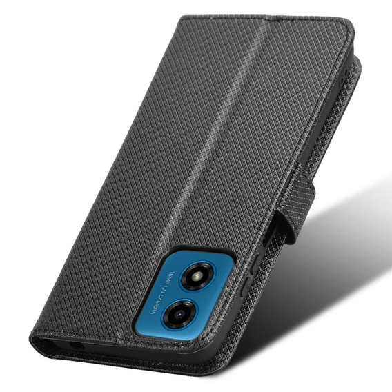 Flip case for Motorola Moto G24 / G24 Power / G04, Wallet Smart Magnet, black