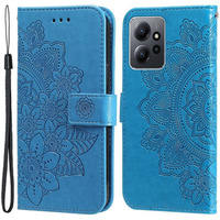 Flip case for Xiaomi Redmi Note 12 4G, Mandala Flower, blue