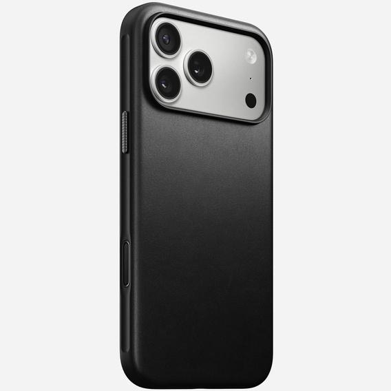 Nomad case for iPhone 17 Pro Max, Modern Leather Case, black