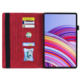 Case for Xiaomi Redmi Pad Pro / Xiaomi Poco Pad, Classic, with space for stylus, red