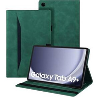 Case for Samsung Galaxy Tab A9+, Classic, with space for stylus, green