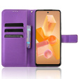 Flip case for Infinix Hot 40i, Wallet Smart Magnet, purple