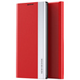 Flip case for Samsung Galaxy A33 5G, Side Magnetic, red