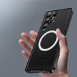 Camera Protection Case for Samsung Galaxy S23 Ultra, CamShield MagSafe, transparent / black