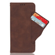 Flip case for Oppo A60, Card Slot, brown