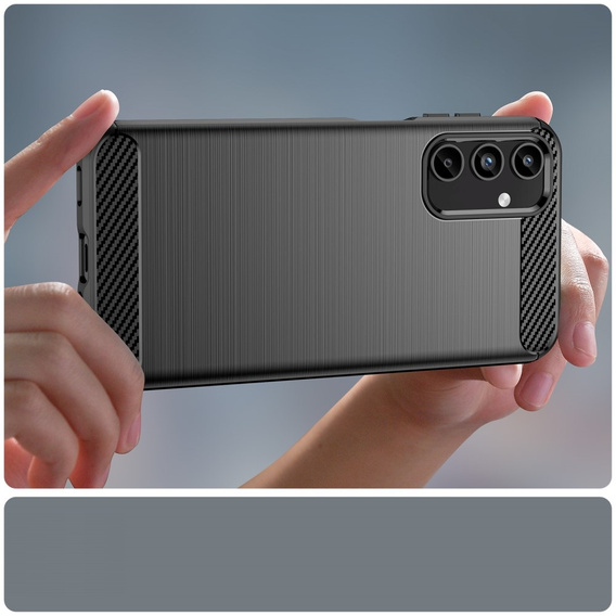 Case for Samsung Galaxy A15 4G / 5G, Carbon, black