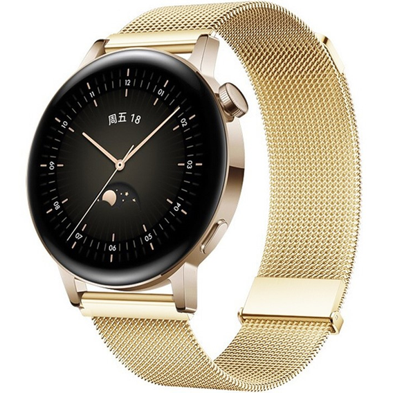 Milanese bracelet 20mm for Samsung Galaxy Watch 3 41mm - Black