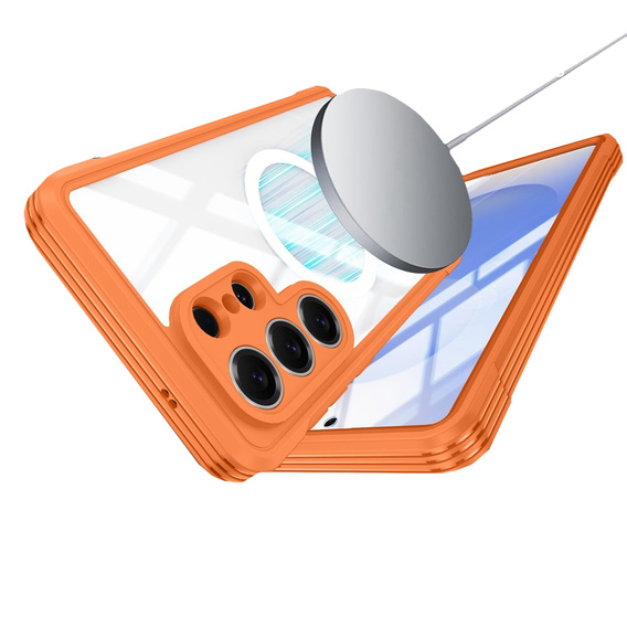 Shockproof case with glass, for MagSafe for Samsung Galaxy S26 Ultra