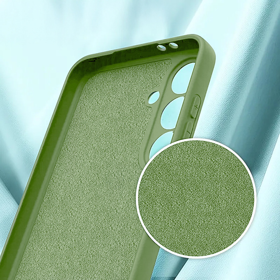 Case for Samsung Galaxy A56 5G, Silicone Lite, green