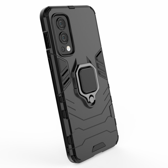 Case for OnePlus Nord 2 5G, Kickstand Ring, black