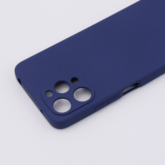 Case for Xiaomi Redmi 12, Silicone Lite, dark blue