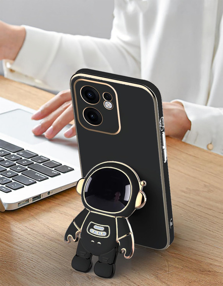 Case for Oppo Reno 13F / Oppo Reno 13FS, Astronaut, black