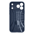 Spigen Liquid Air Case for iPhone 17 Pro, Navy Blue